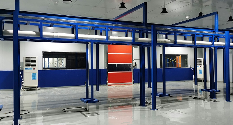 蒸發(fā)冷省電空調(diào)-立式軸流機(jī)安裝于食品廠降溫 蒸發(fā)冷省電空調(diào)-立式軸流機(jī)安裝于食品廠降溫